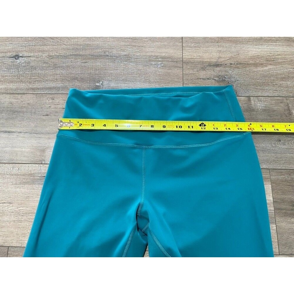 Lululemon Wunder Train Leggings HR 27'' Pants Everlux Women Sz 12 Teal LW5DJ0S - Picture 3 of 8